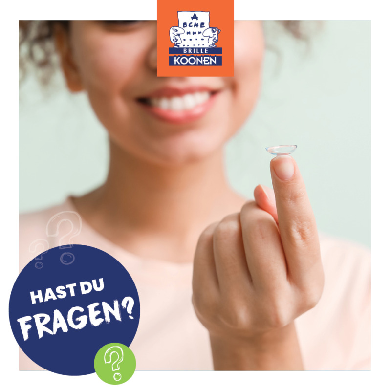 FRAGEN ZU KONTAKTLINSEN? WIR HABEN DIE ANTWORTEN! 👓💙