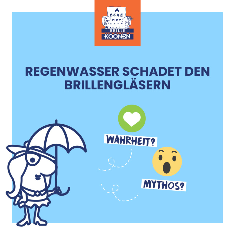 Fakt oder Mythos? 🌧️👓