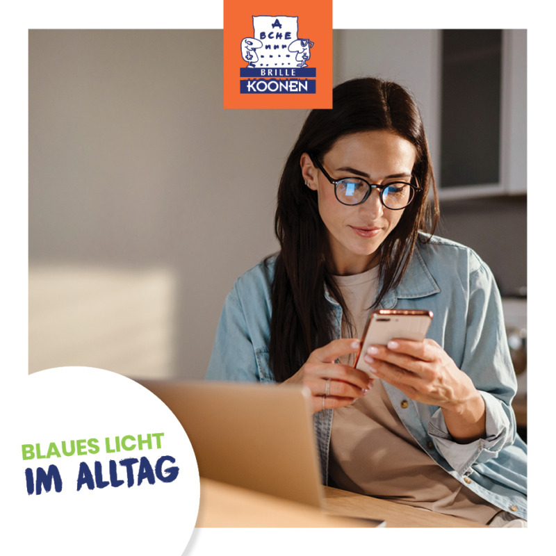 Blaues Licht im Alltag