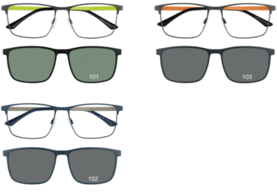 Brille Brille Koonen 2577 3 Farben+clip