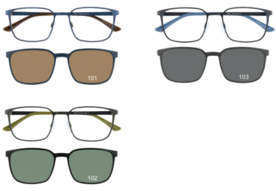 Brille Brille Koonen 2579 3 Farben+clip
