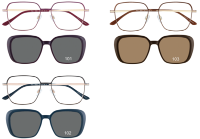 Brille Brille Koonen 4600 3 Farben + Clip
