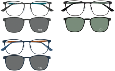 Brille Brille Koonen 4627 3 Farben + Clip