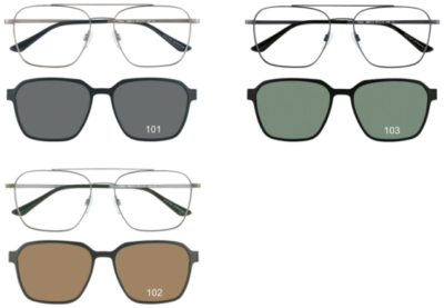 Brille Brille Koonen 4661 3 Farben + Clip